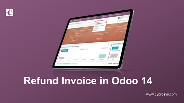 Refunding Invoice in Odoo 14 