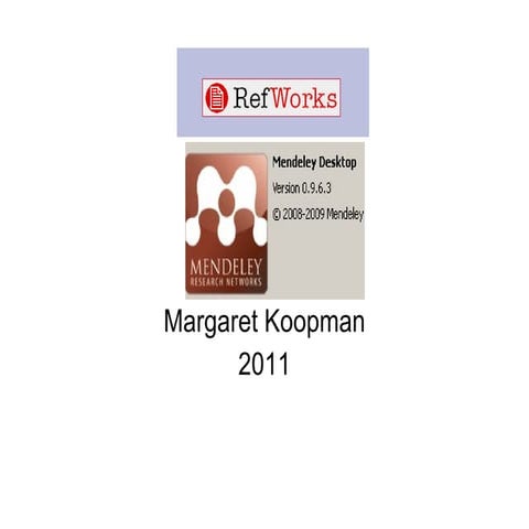 Ref works 2011