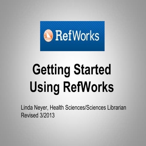 RefWorks Workshop