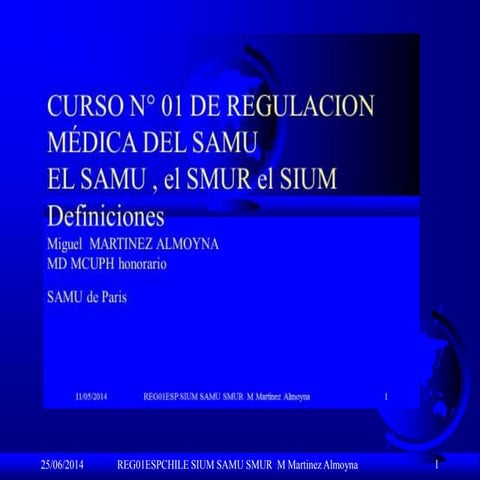 Reg 01 espchile sium samu smur definiciones