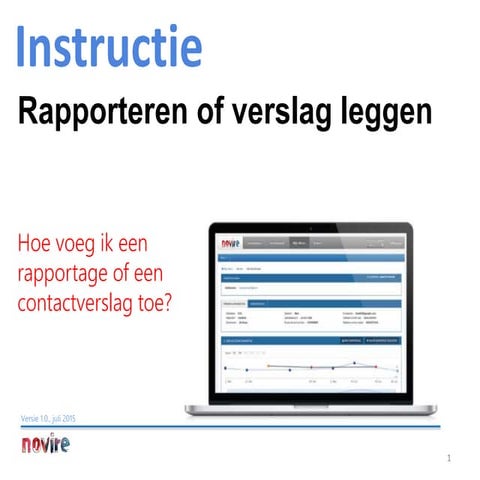 Verpleegkundig proces rapporteren eisen deel 2 | PPTX