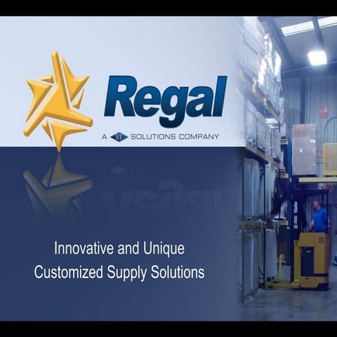 Regal Industries - ST Solutions Presentation