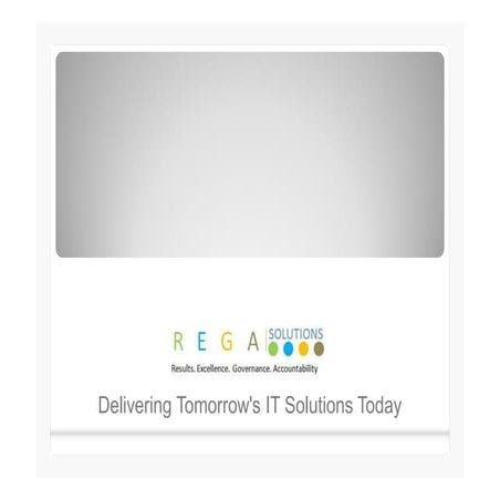Rega solutions ppt [compatibility mode]