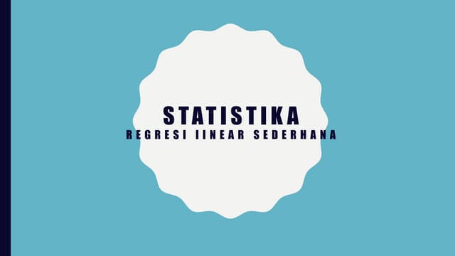 Regegresi sederhana ayda tri_valen_virdya
