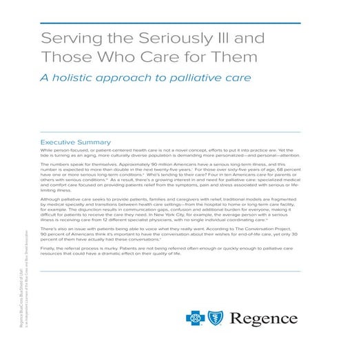 End of life care planning with people who have a personal health budget ...
