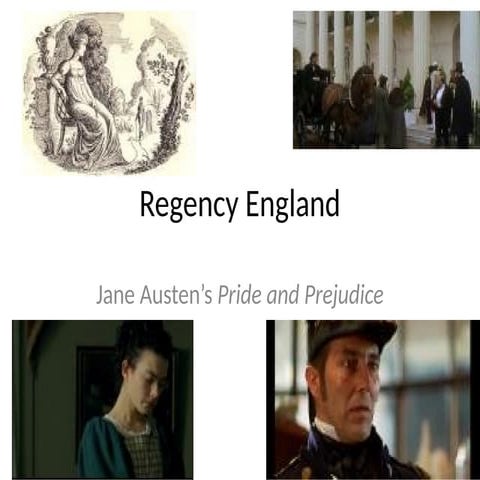 Regency English class an overview of the historical period | PPTX