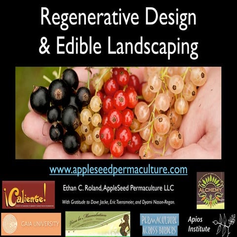 Regenerative Design & Edible Landscaping