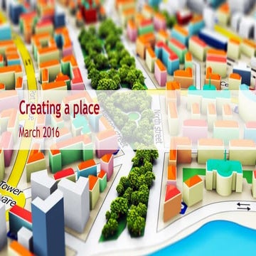 Regeneration seminar 2016, Manchester - creating a place