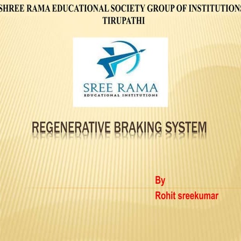 Regenerative braking system
