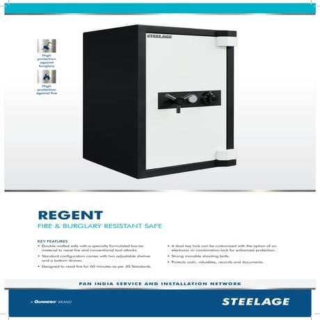 Regent Safes Keep Your Belongings Secured | PDF