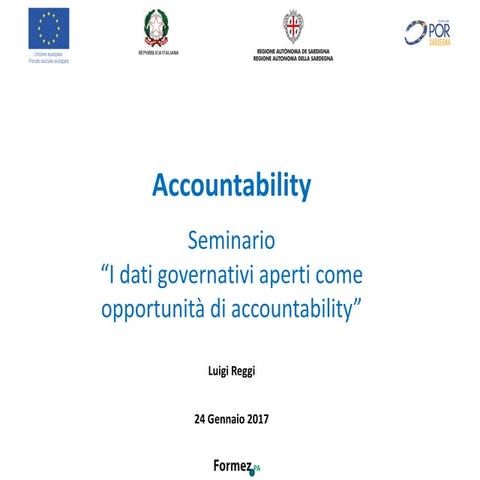 Accountability e Open Government