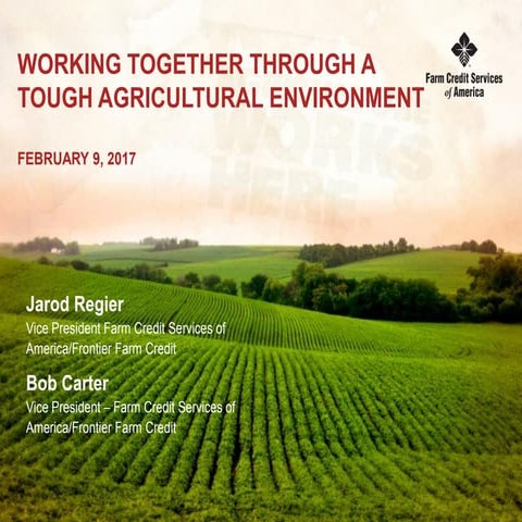 Positioning for Success During the Downturn in the Ag Economy