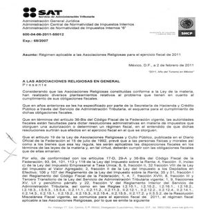 Regimen aplicable a las asociacione...