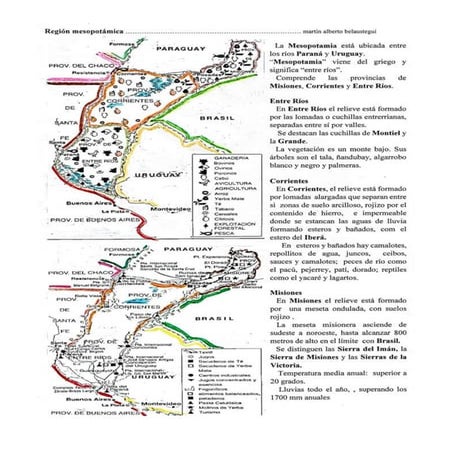 + Región Mesopotámica