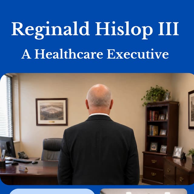 Reginald Hislop III - An Executive And Influential Writer | PDF