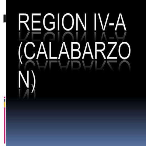 Tourism Planning & Development: Region iva - CALABARZON