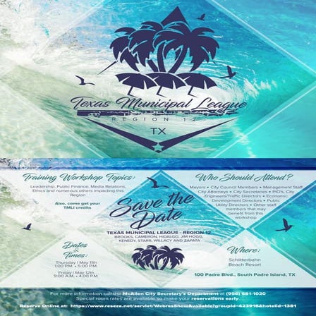 Texas Municipal League - Region 12 Conference - South Padre Island