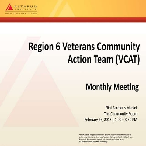 Region 6 VCAT 26 FEB 2015