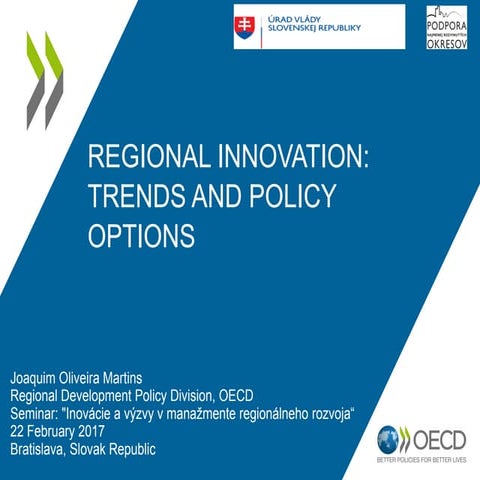 "Regional Innovation Trends and Policy Options