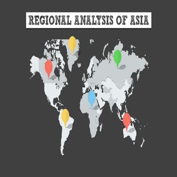 Regional Analysis of Asia
