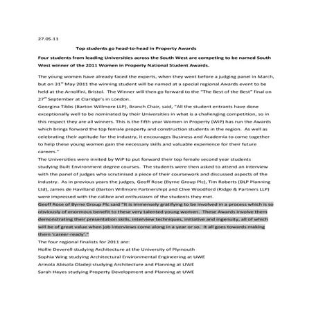 Regional awards release nsa 