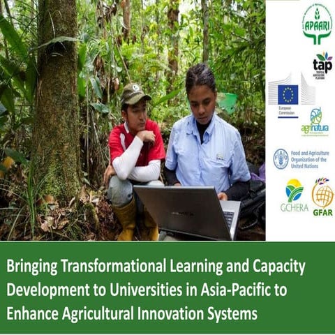 Bringing Transformational Learning and Capacity Development to Universities i...