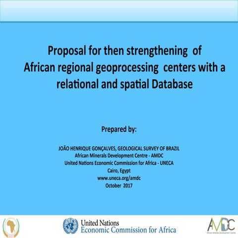 Organisation of African Geological Surveys | PDF