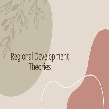 Presentasi Tentanf Pengembangan Wilayah Kelas 12