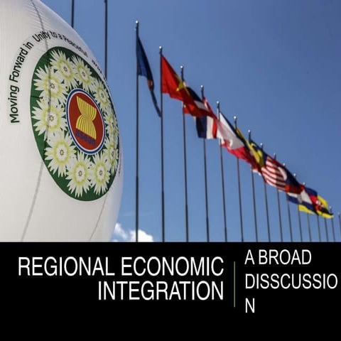 Regional economic integration for developing countries