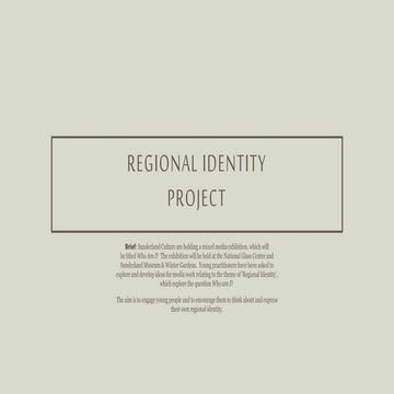 Regional identity Pitch