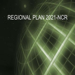 Regional plan 2021 ncr