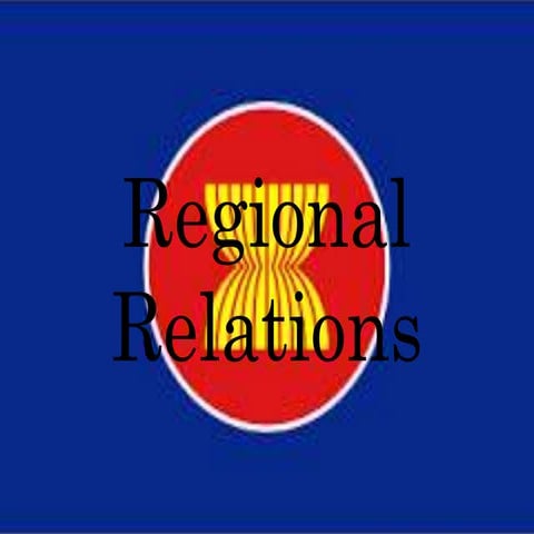Upper Secondary Social Studies-Regional Relations