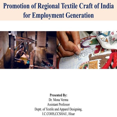 Regional textile craft