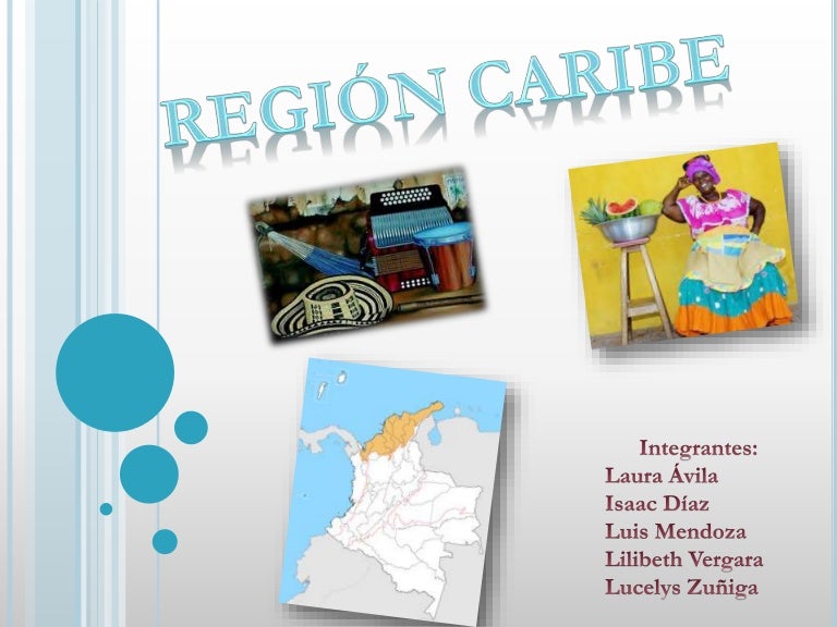 Caracterización de la Región Caribe.