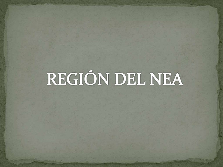 Región del NEA