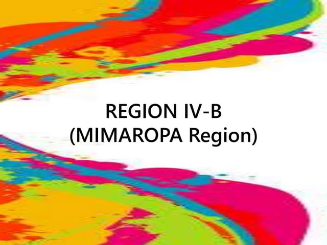 Region IV-B (MIMAROPA Region)