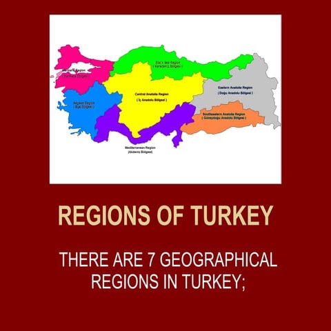 Regions Of Turkey