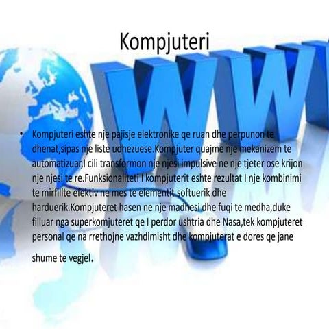 Projekt ne informatike 