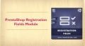 PrestaShop Customer Registration Fields Module
