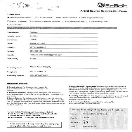 Registration Form LEEA.pdfsssssssssssssss | PDF
