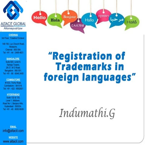 Transborder reputation of trademarks | PPT