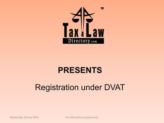 Advance tax under Income Tax Act in India | PPTX