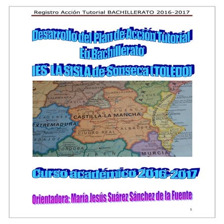 Registro Accion Tutorial Bachillerato 2016 2017