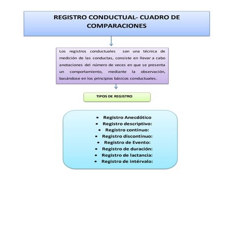 Registro conductual
