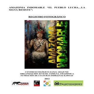 Registro fotogratico amazonia indom...