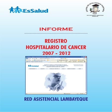 Registro hospitalario de cáncer 2007 2012