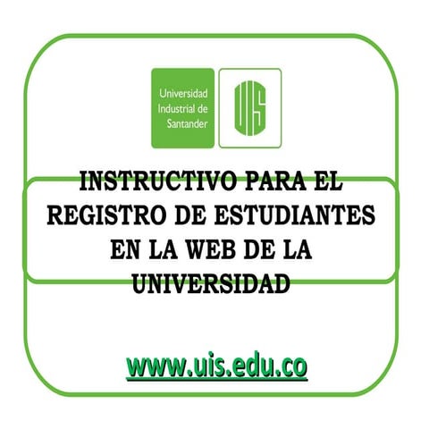Registro Web Estudiantes