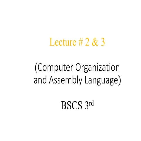 computer organization and assembly Regitster.ppt