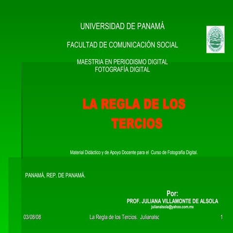 Regla De Los Tercios