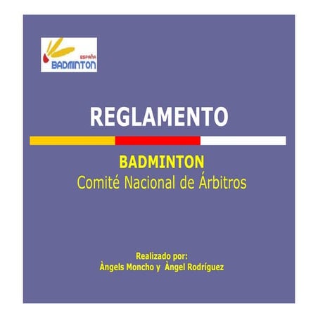 Bádminton: una aproximación a su reglamento